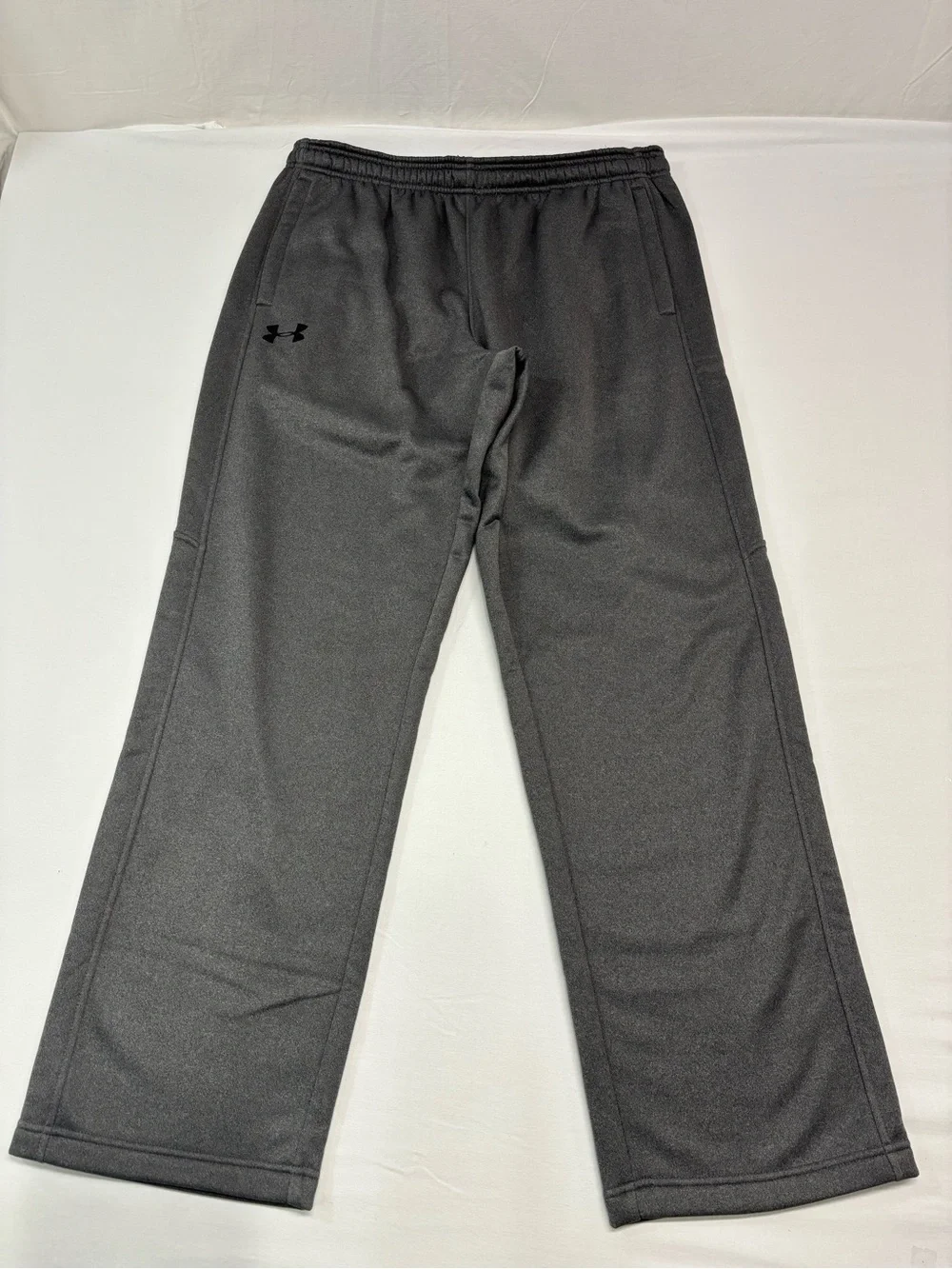 Under Armour Men’s Storm Armour Fleece Sweatpants Gray XL straight leg -469 - Picture 4 of 6